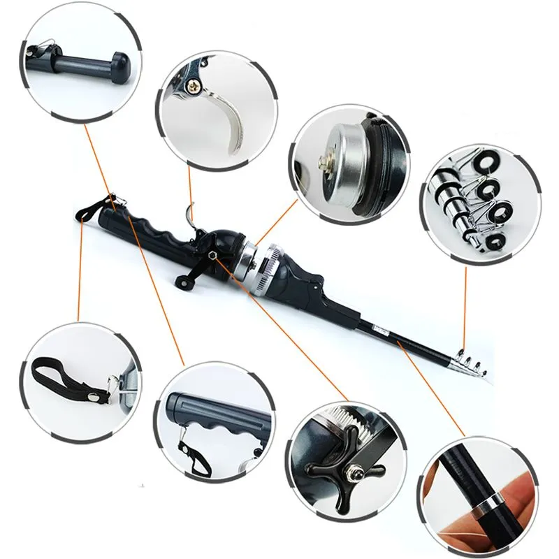 Limited time offer 67% offAll-in-one Telescopic Fishing Rod Kit