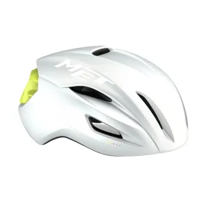 MET Cycling Helmet Manta MIPS - White/LIme Limited Edition