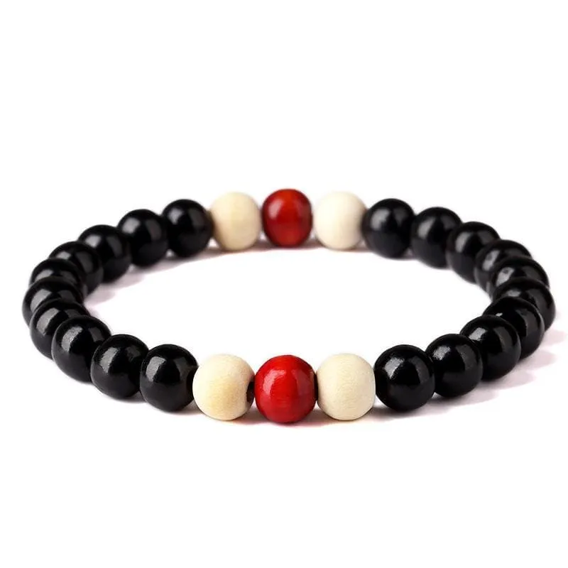 Natural Wooden Beaded Root Chakra