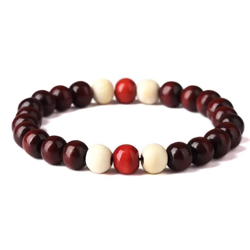 Natural Wooden Beaded Root Chakra