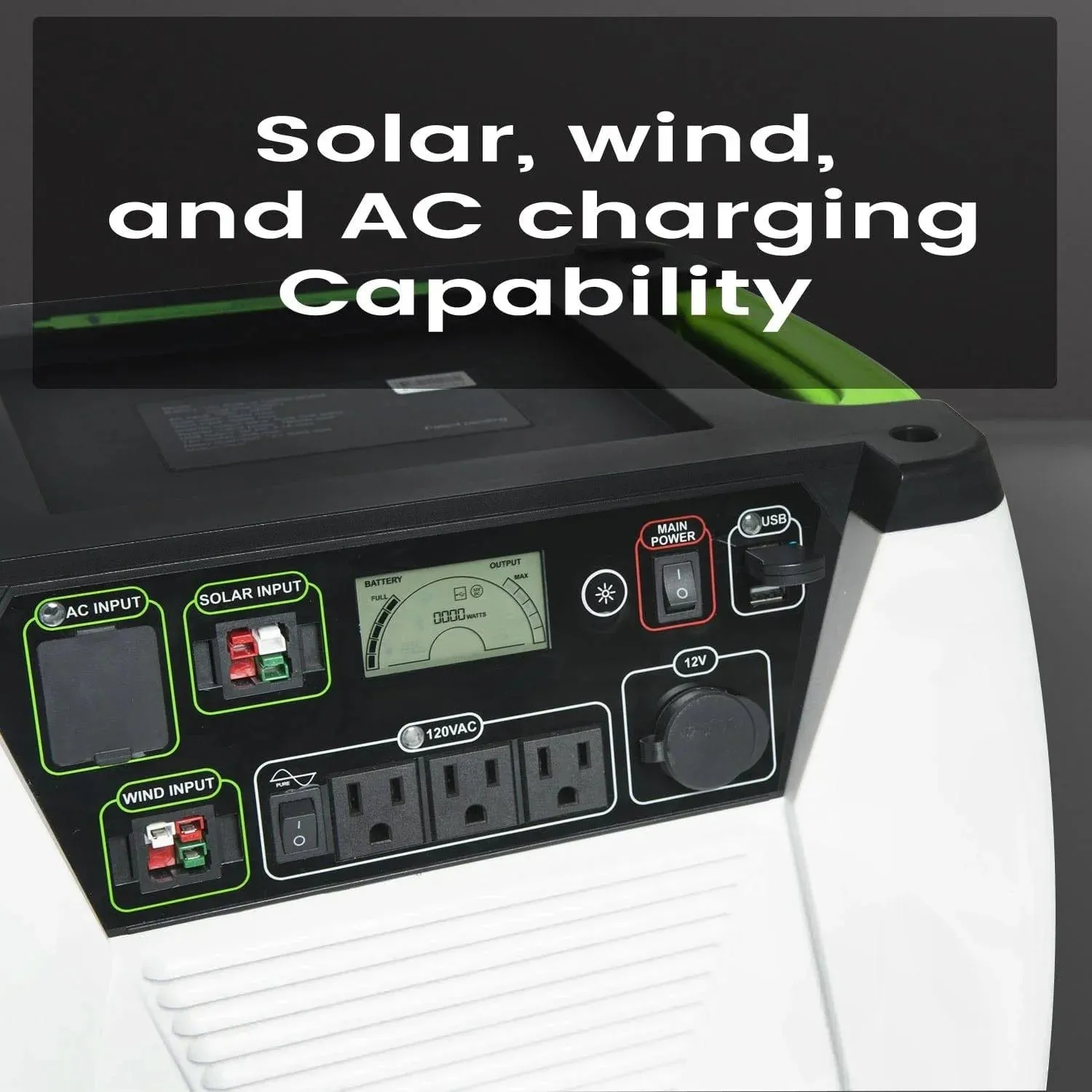 Nature's Generator 1800W Platinum PE System Solar Power Transfer Kit
