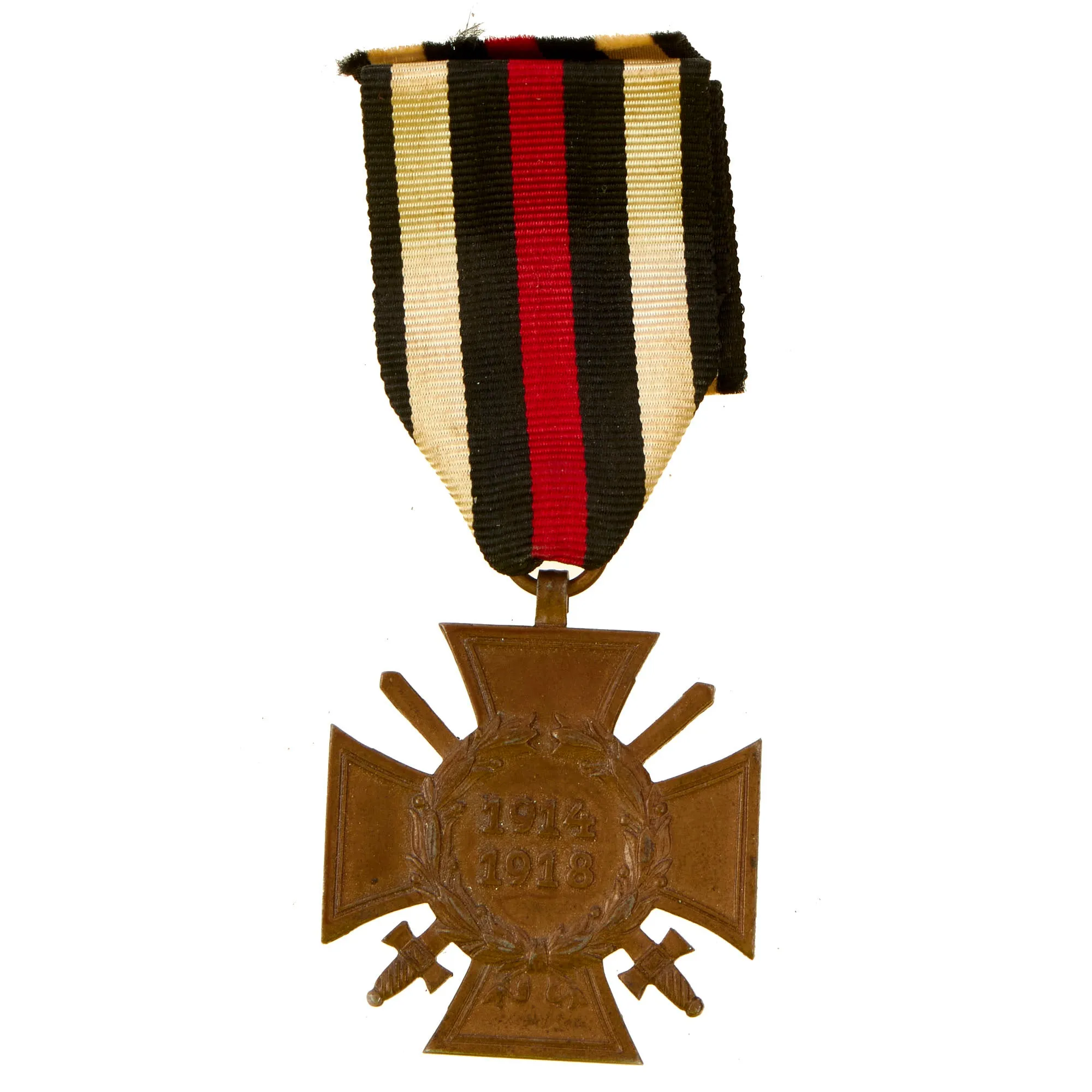 Original German WWI & WWII Medal & Insignia Grouping with 1939 EKII, Widow's Hindenburg Cross, Kaiser Wilhelm Medal & More - 11 Items