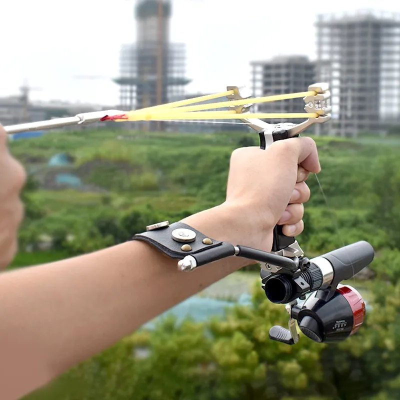 Outdoor Shooting  Slingshot Precise Shooting Fish Slingshots Accessories Product Set