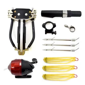 Outdoor Shooting  Slingshot Precise Shooting Fish Slingshots Accessories Product Set