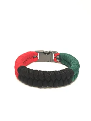Pan Afrikan Flag Mens & Women Bracelet Jewelry