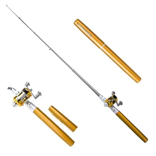 Pen style pocket fishing rod!50%OFF