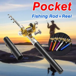 Pen style pocket fishing rod!50%OFF