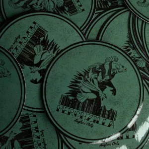 Perchzilla Tackle Box Sticker