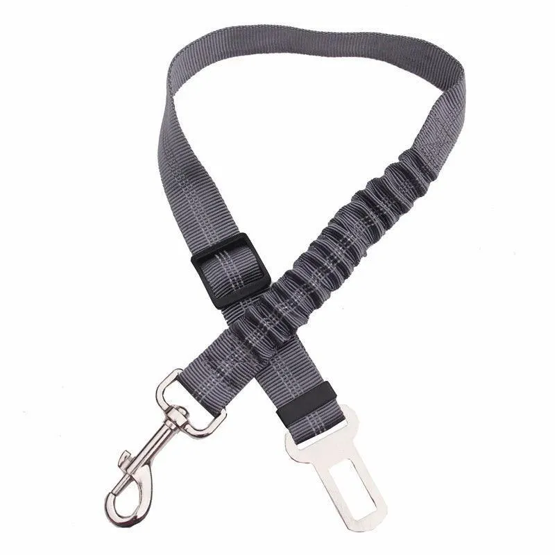 Pet Safety Harness: Adjustable Reflective Seat Belt for Dogs - Secure Travel Companion