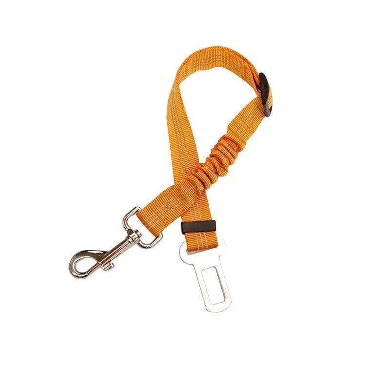 Pet Safety Harness: Adjustable Reflective Seat Belt for Dogs - Secure Travel Companion