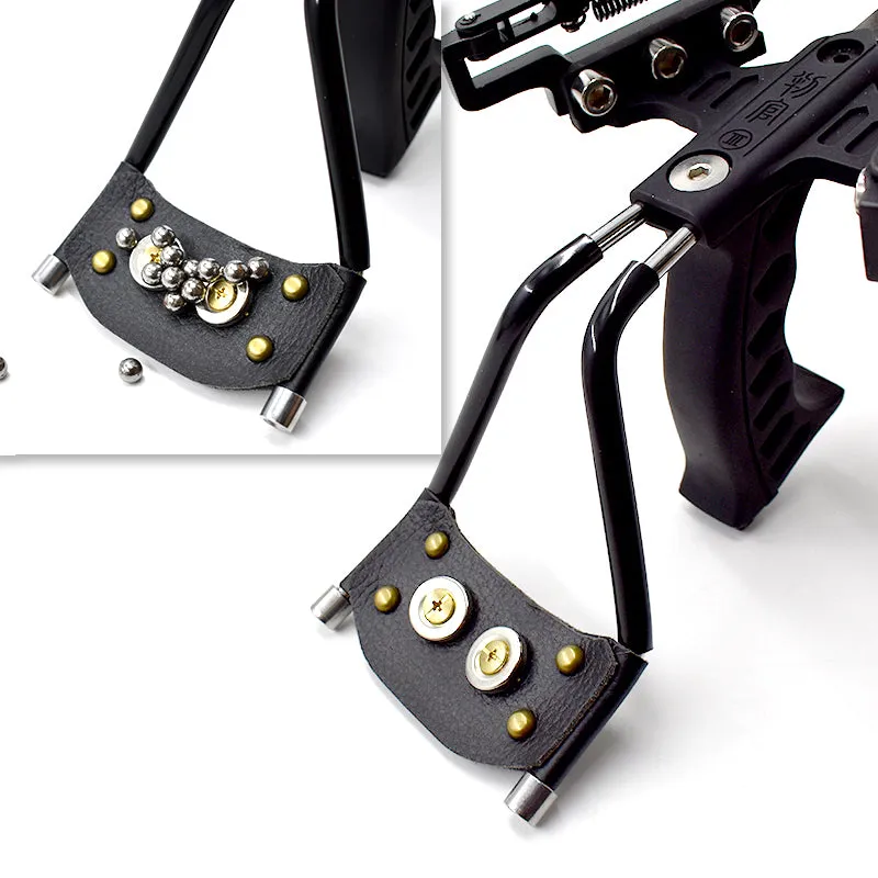 Professional Instructor Slingbow with Wrist and Infrared Sight Adult Fishing Slingshot Set