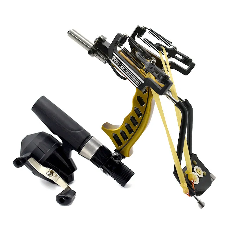 Professional Instructor Slingbow with Wrist and Infrared Sight Adult Fishing Slingshot Set