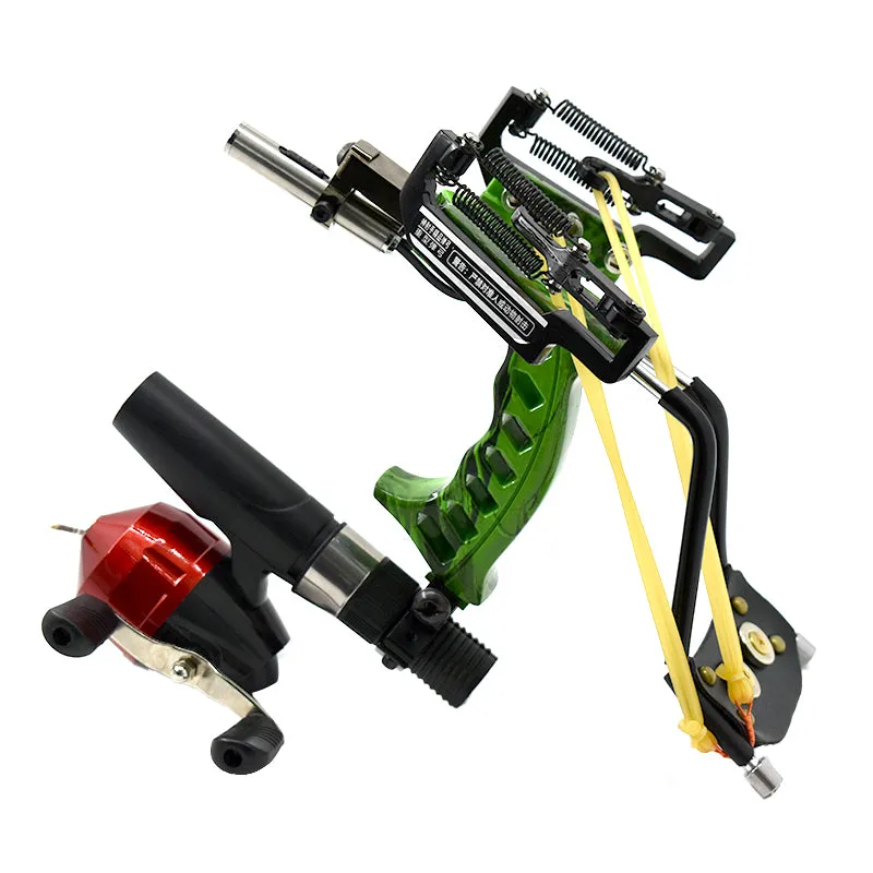 Professional Instructor Slingbow with Wrist and Infrared Sight Adult Fishing Slingshot Set