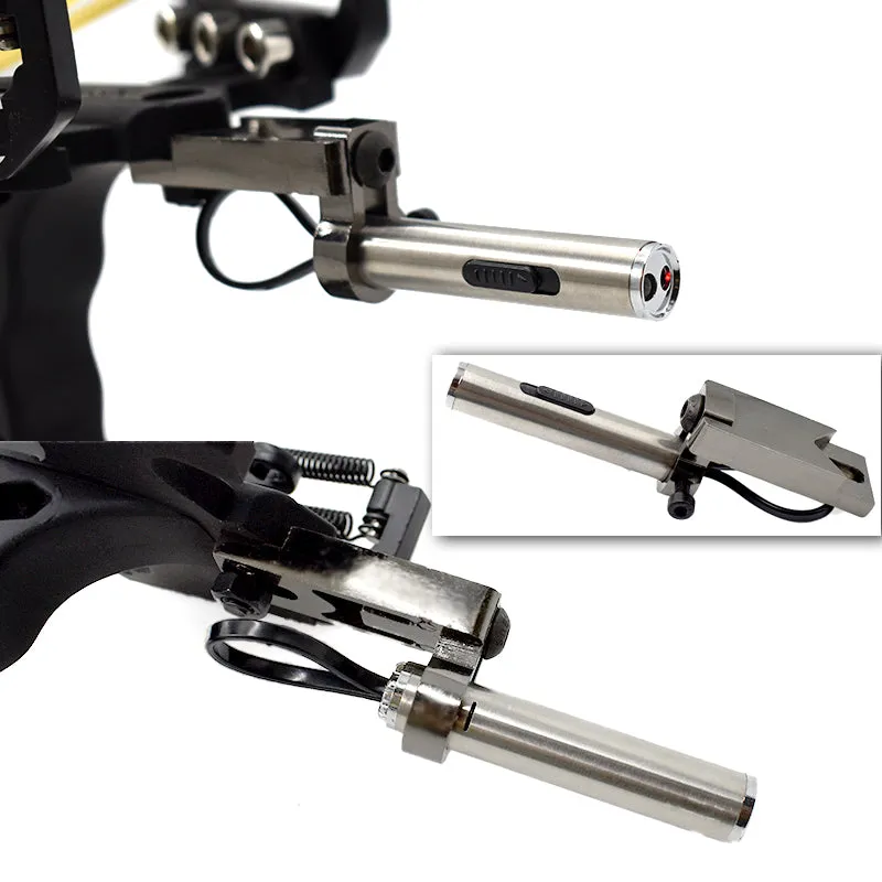 Professional Instructor Slingbow with Wrist and Infrared Sight Adult Fishing Slingshot Set