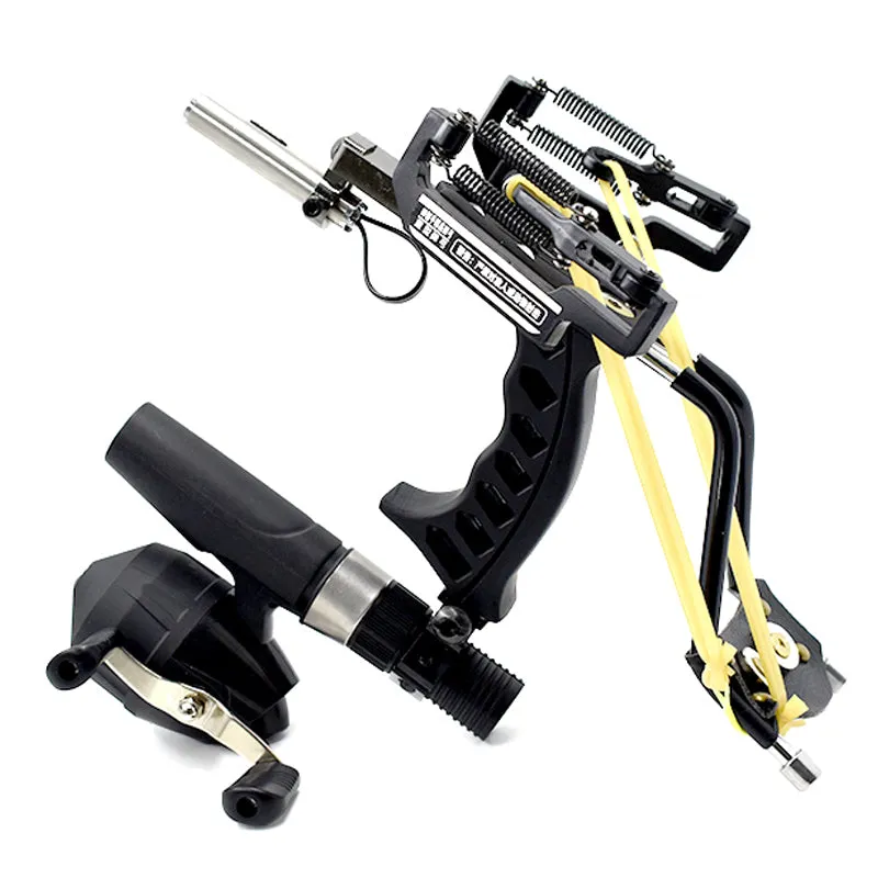 Professional Instructor Slingbow with Wrist and Infrared Sight Adult Fishing Slingshot Set