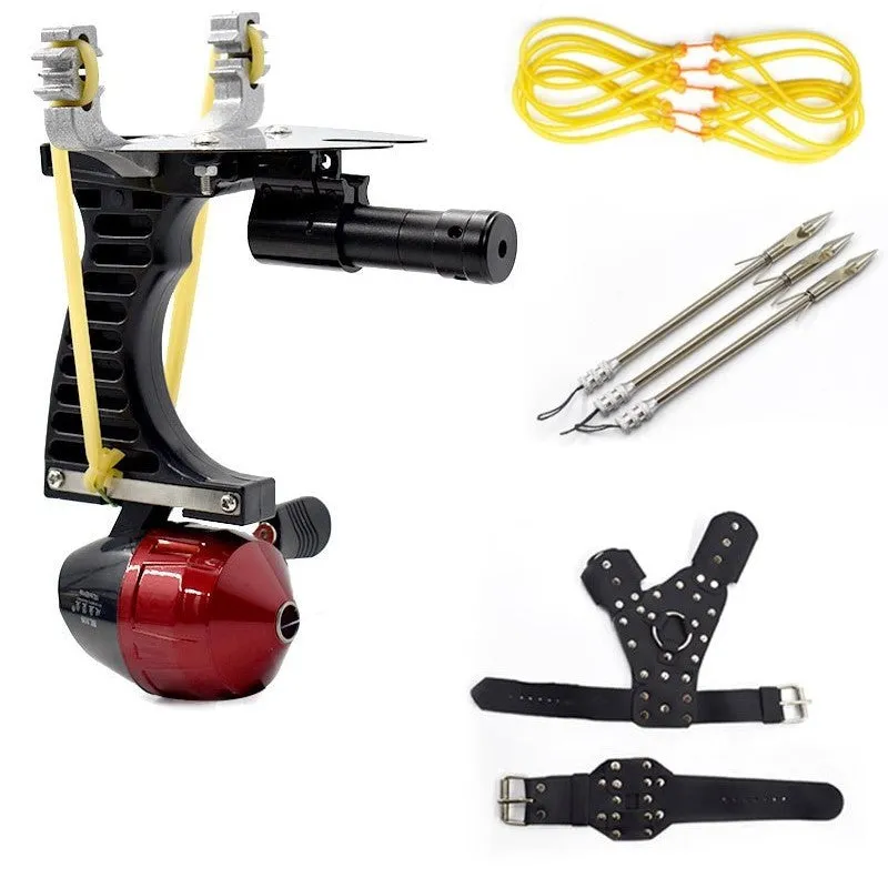 Professional Slingshot with Laser Sight Outdoor Target Shooting and Fishing