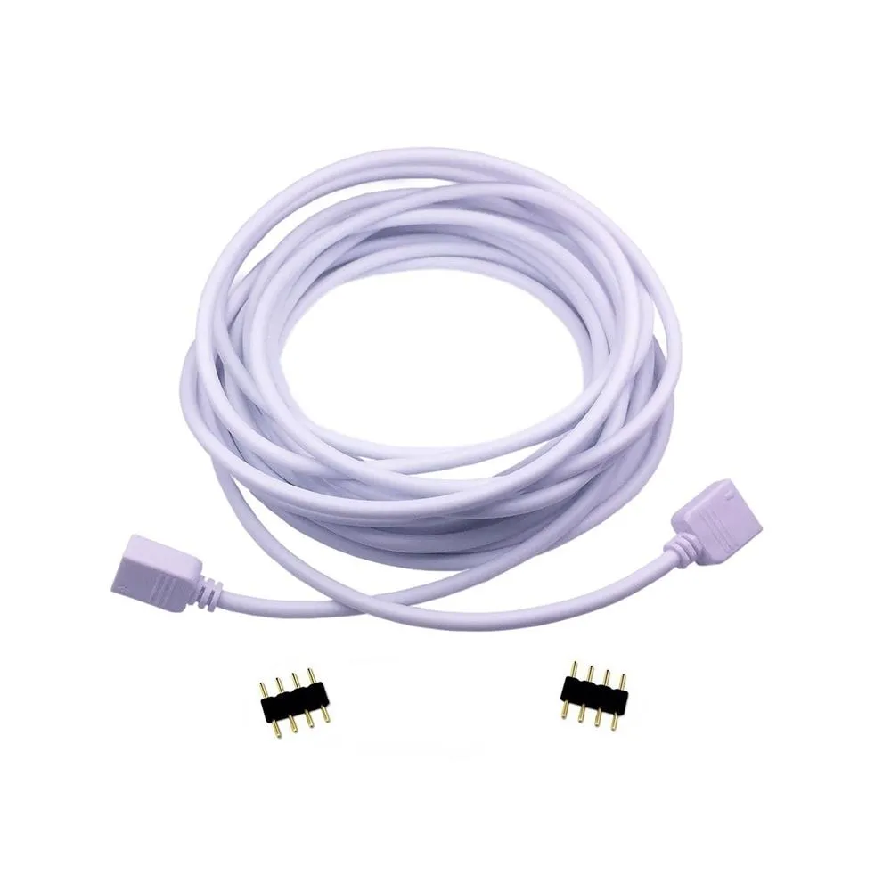 RGB LED Extension Cable with 4-Pin Connectors