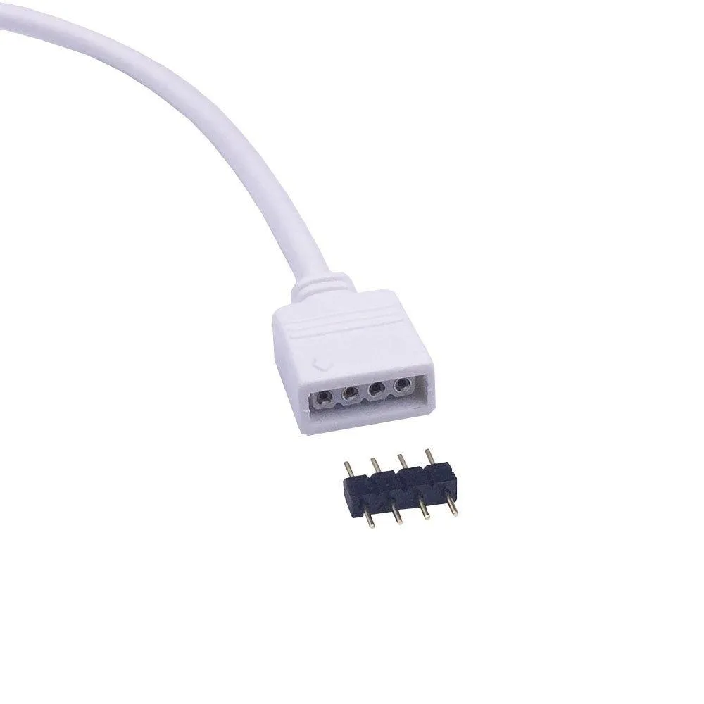 RGB LED Extension Cable with 4-Pin Connectors