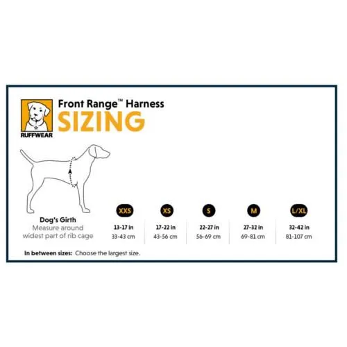 Ruffwear Front Range™ Padded Dog Harness (Red Clay)