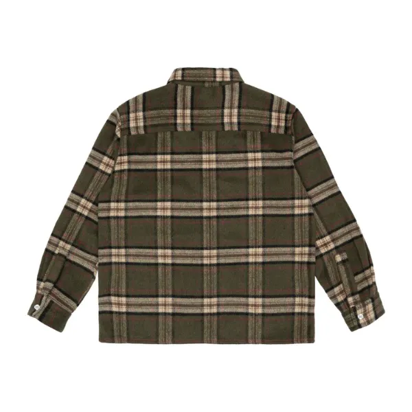 Sinclair Tackle Twill Flannel Shirt - Olive