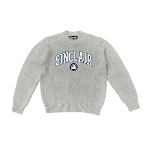 Sinclair Tackle Twill Sweater - Grey