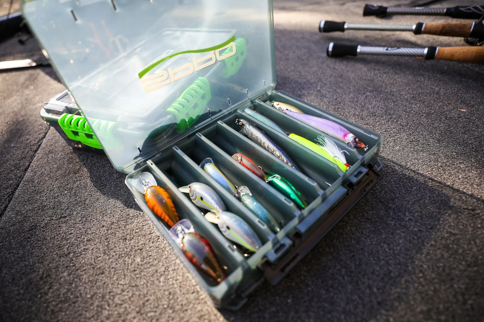 SPRO BOX 3500 REVERSIBLE BLACK/GREEN