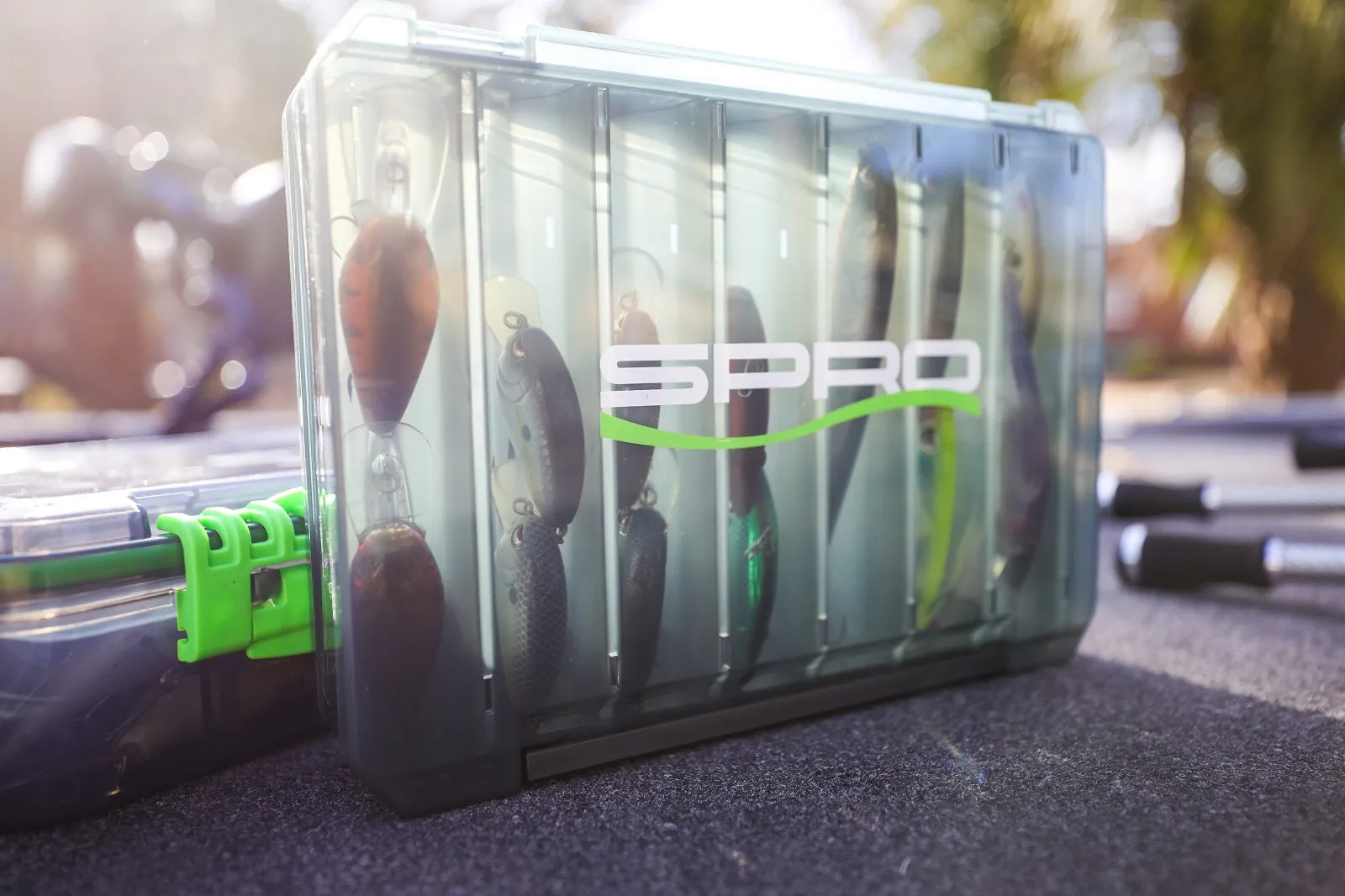 SPRO BOX 3500 REVERSIBLE BLACK/GREEN