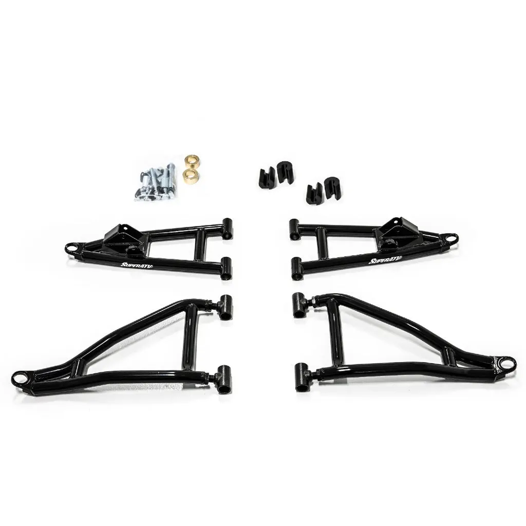 SuperATV Polaris Ranger XP 1000 High Clearance 2in Forward A-Arms