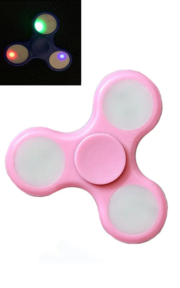 T01-1 Pink LED Fidget Spinner with Switch #4