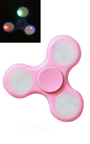 T01-1 Pink LED Fidget Spinner with Switch #4