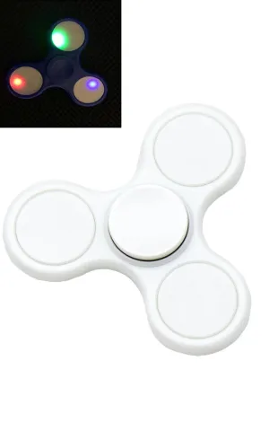 T01-1 White LED Fidget Spinner with Switch #6