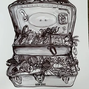 Tackle Box Art Print