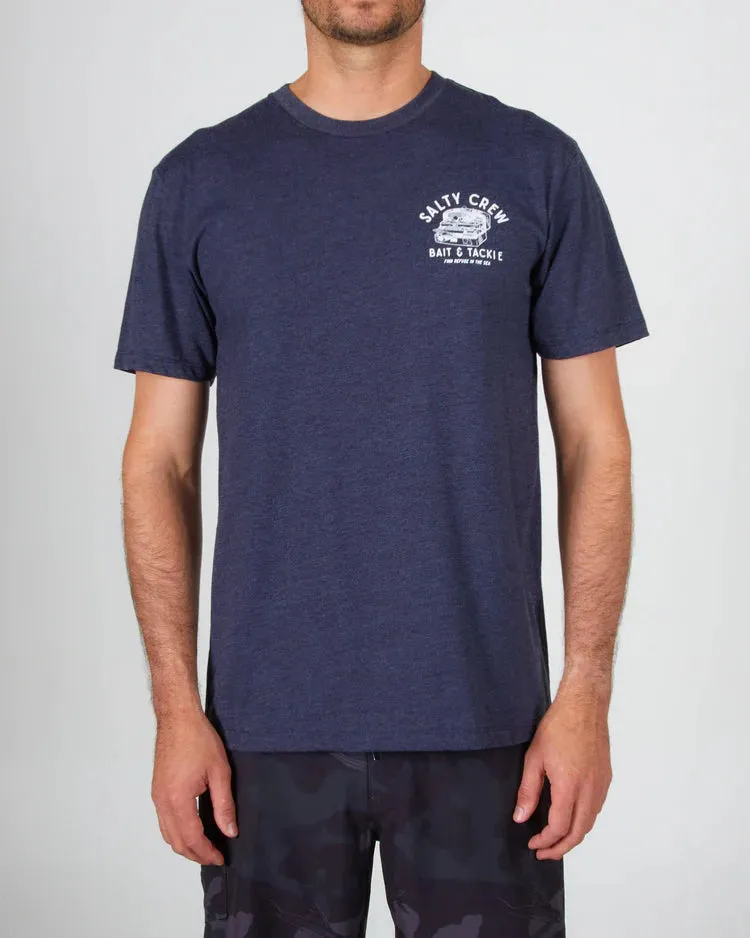 Tackle Box Premium S/S Tee Navy Heather
