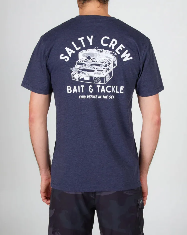 Tackle Box Premium S/S Tee Navy Heather