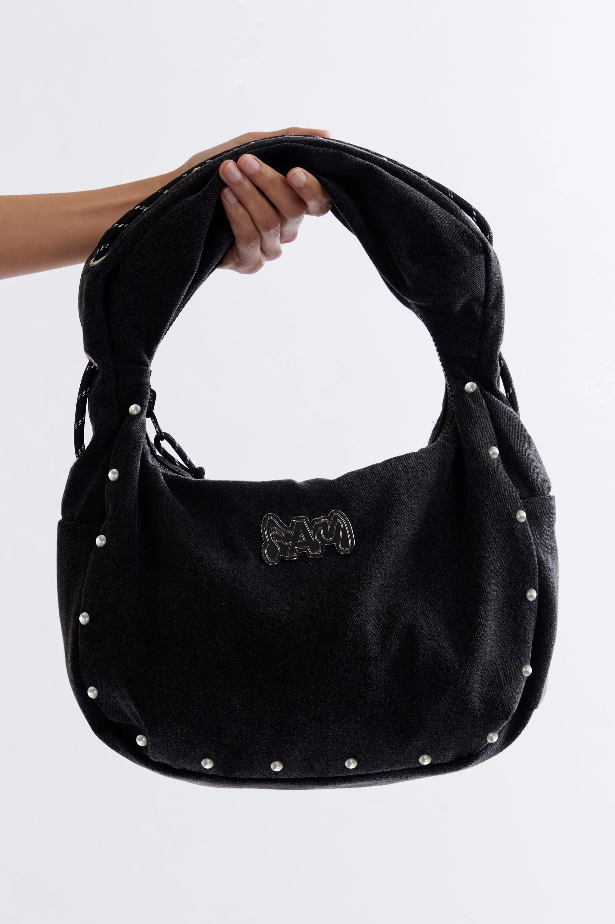 TAROT BAG - DENIM HEARTS