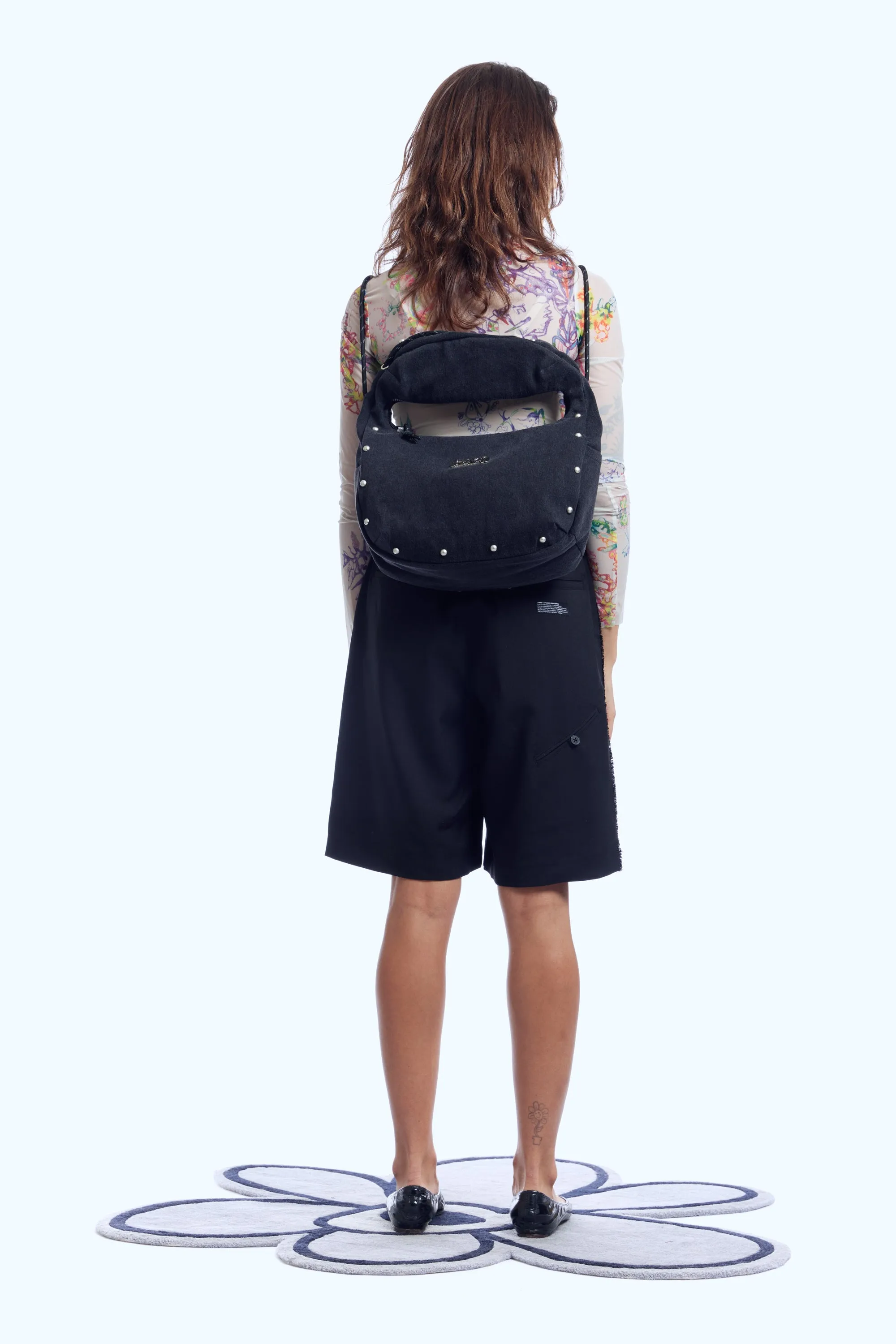 TAROT BAG - DENIM HEARTS