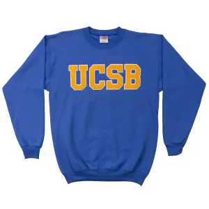 UCSB Applique Crewneck – Royal
