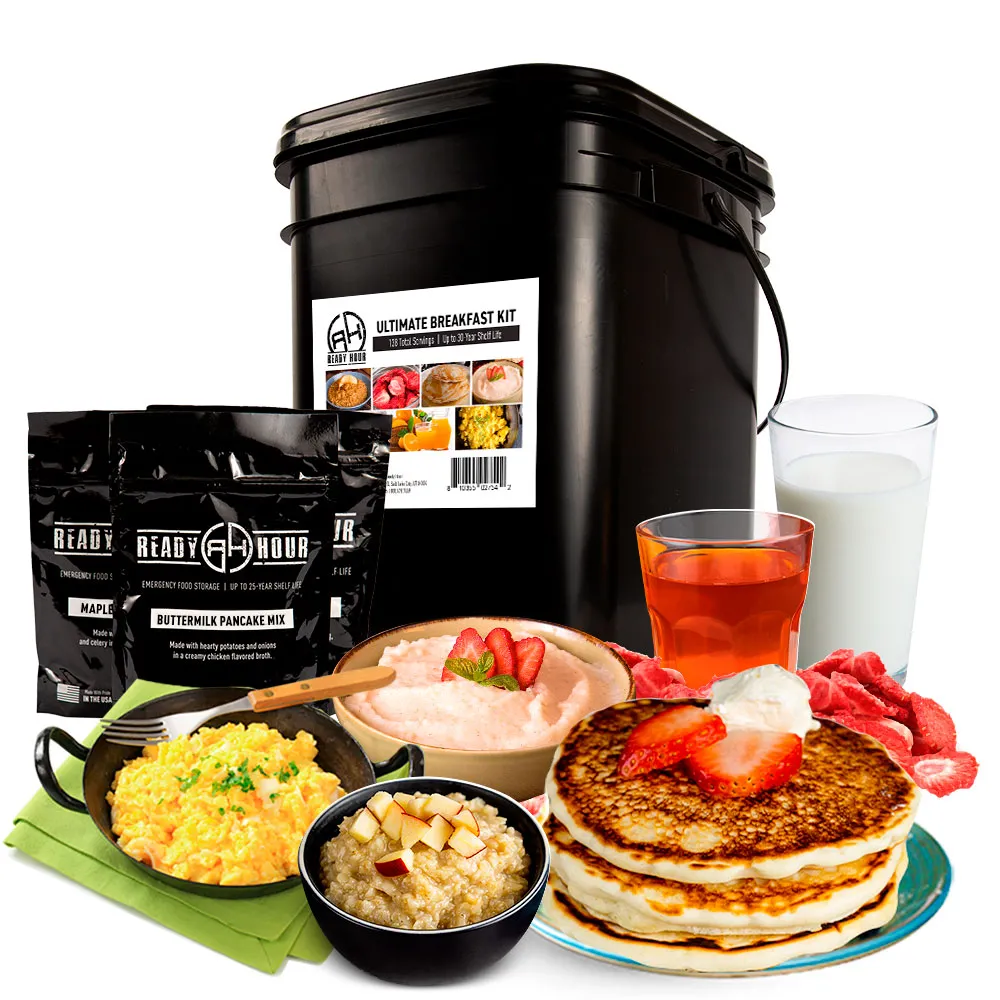 Ultimate Survival Breakfast Kit (128 servings) - Welcome Special