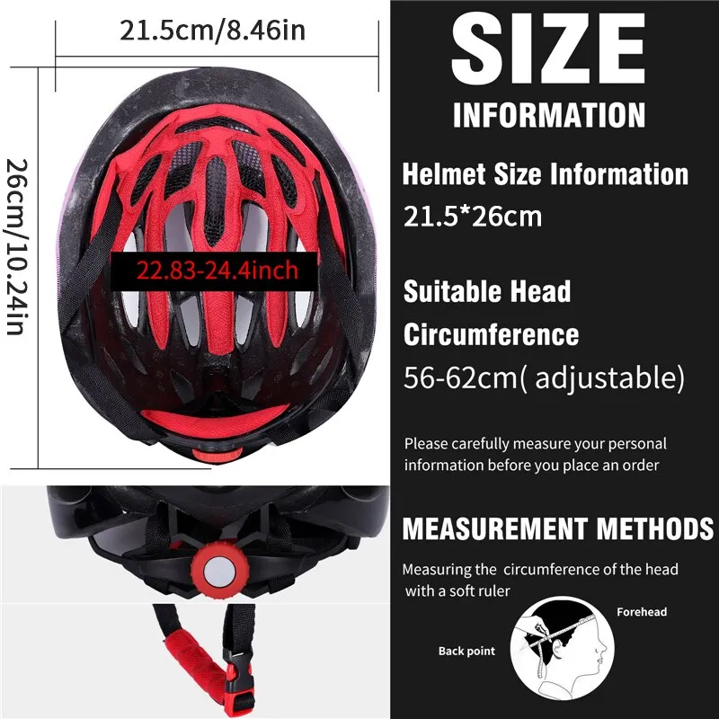 Ultralight Bike Helmet Adjustable MTB Road Bicycle Helmet Cycling Motorcycle Sport Men Women Safety Cap Protection