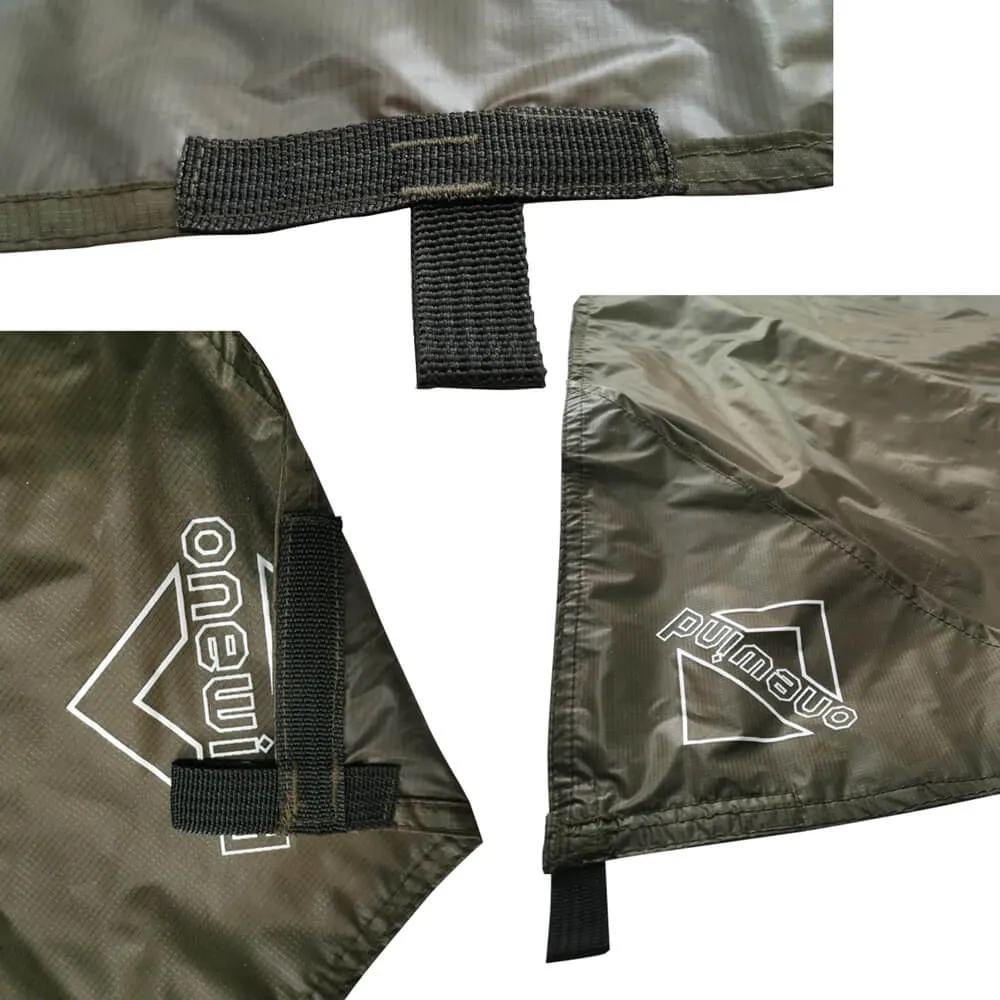 Ultralight Silnylon Shelter Footprint Ground Mat