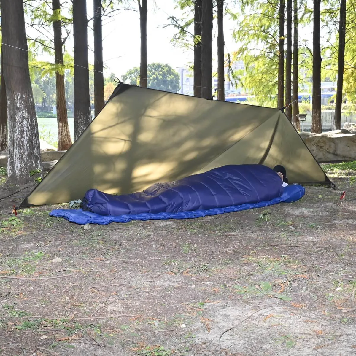 Ultralight Silnylon Shelter Footprint Ground Mat