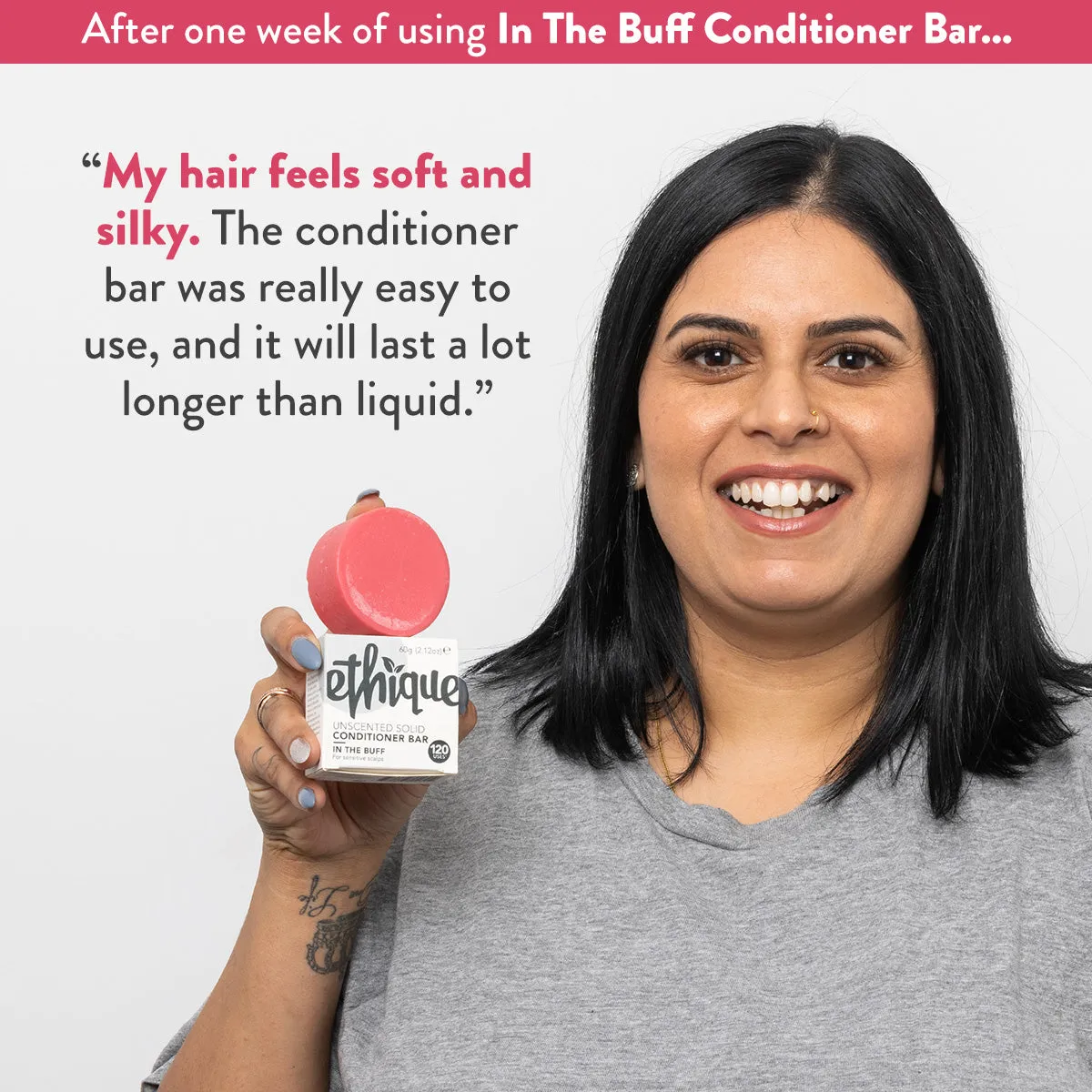 Unscented Conditioner Bar: In the Buff