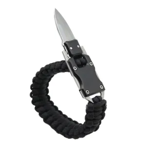US 2-4 Pack Paracord Bracelet Survival Tactical Wrist Band Braided EDC Survival