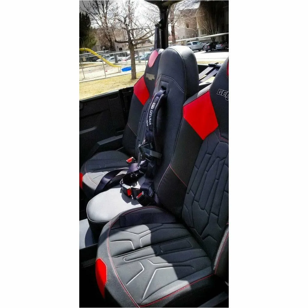 UTV Mountain Accessories Polaris General 4-Seater Rear Bump Seat with Harness